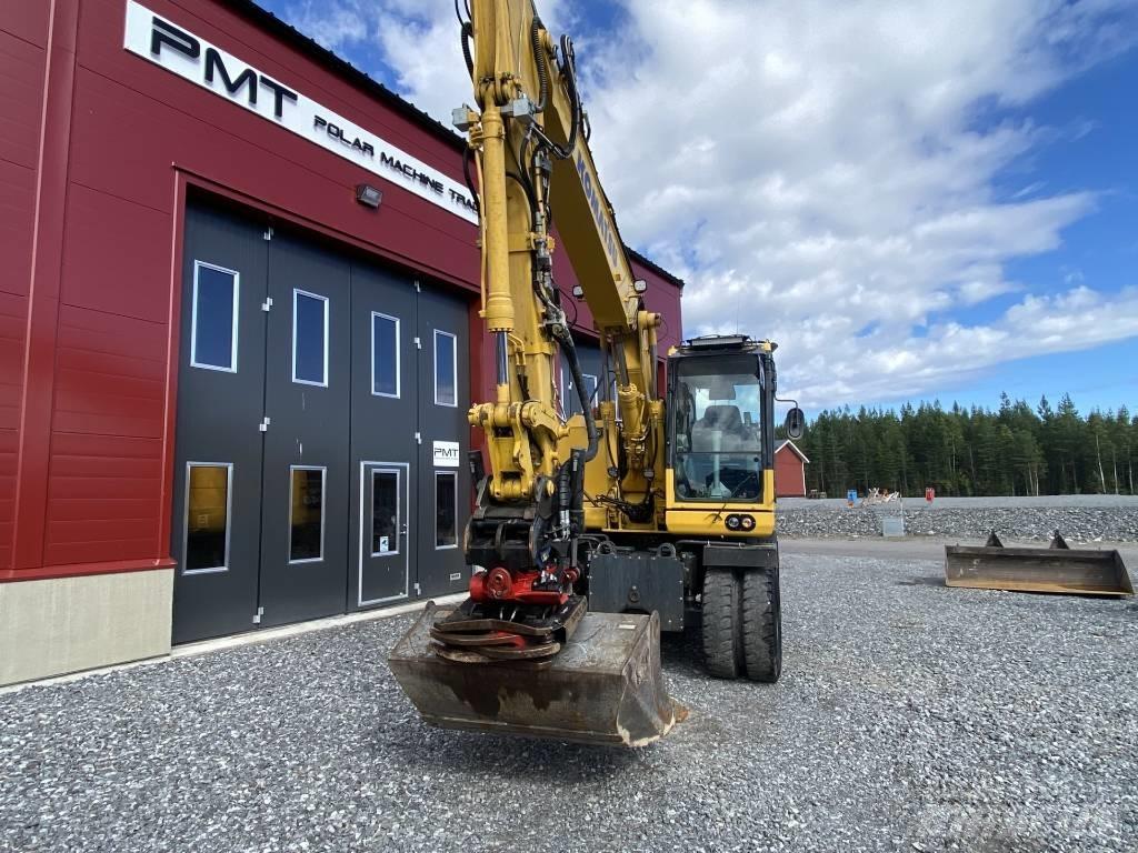 Komatsu PW 148-10  휠 굴삭기
