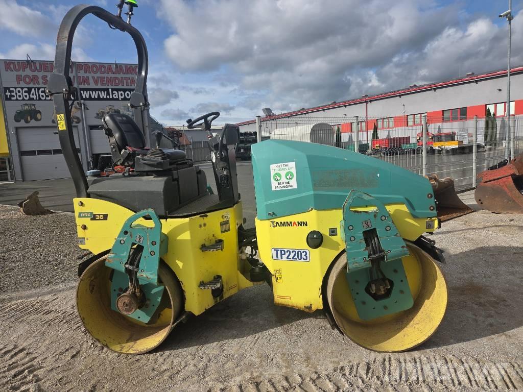 Ammann ARX 36 트윈 드럼 롤러