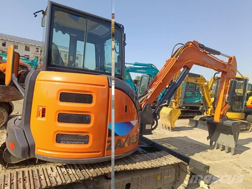 Hitachi ZX 55 소형 굴삭기 7톤 미만