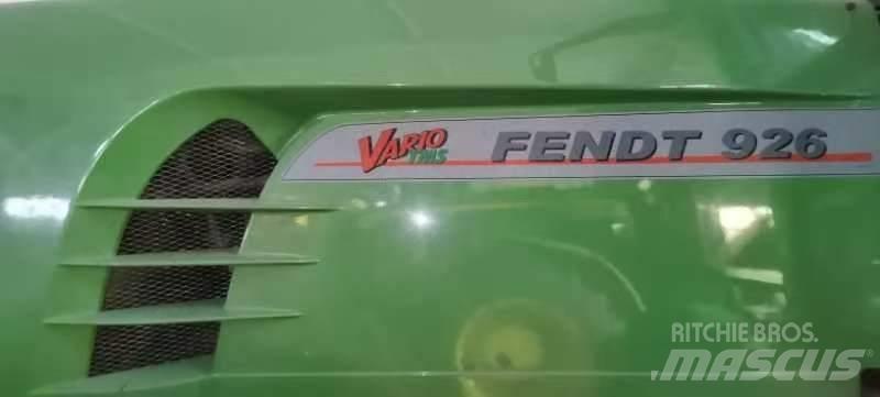 Fendt 926 Vario TMS 트랙터