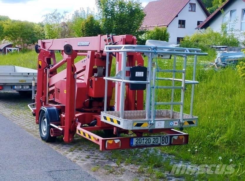 Europelift TM 18 GT 트레일러 탑재 고소작업대