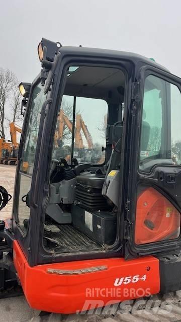 Kubota U 55-4 소형 굴삭기 7톤 미만
