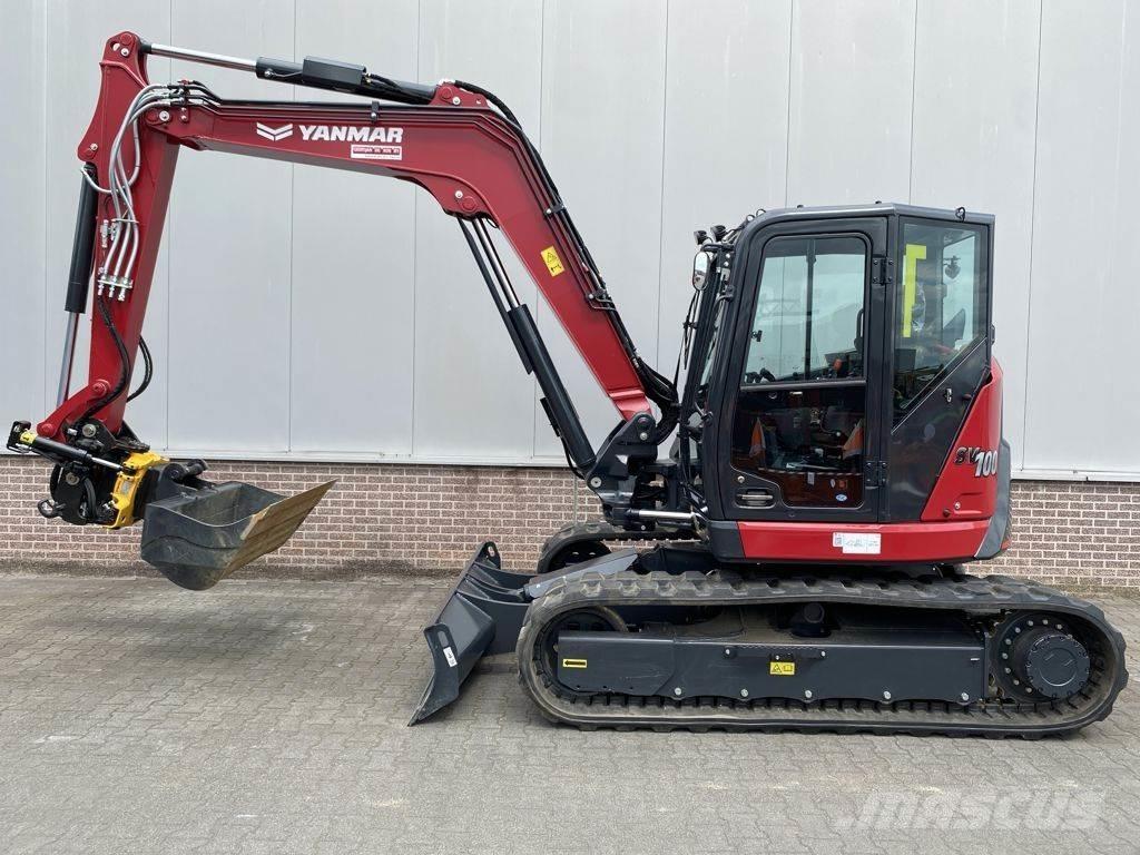 Yanmar SV100-7 중형굴삭기 7톤-28톤