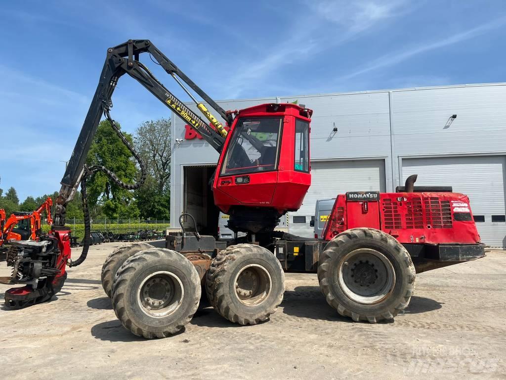 Komatsu 931.1 원목 하베스터