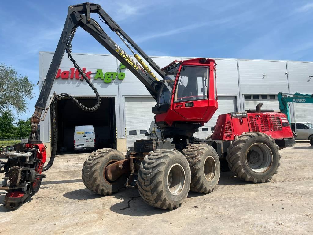 Komatsu 931.1 원목 하베스터