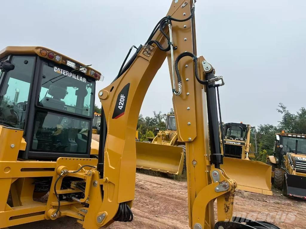 CAT 420 F2 백호로더