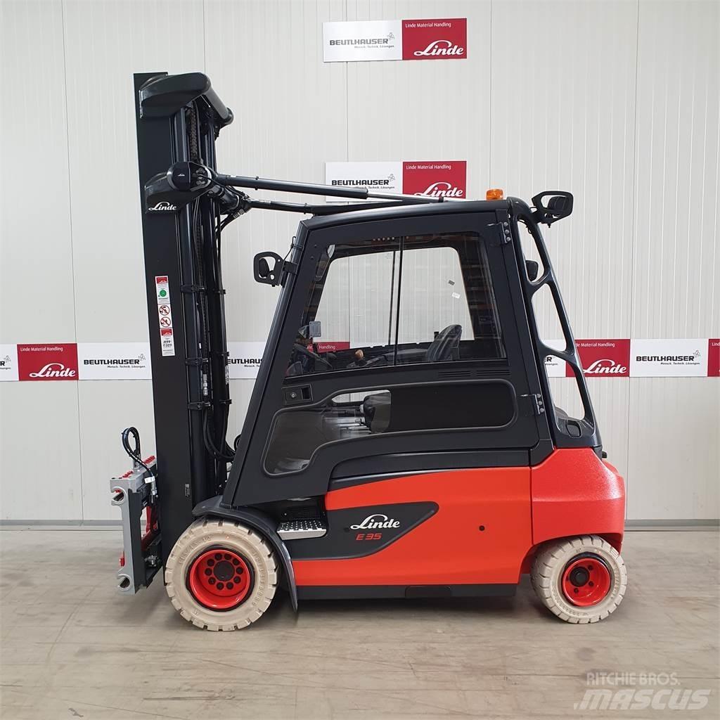 Linde E35L 전동 지게차