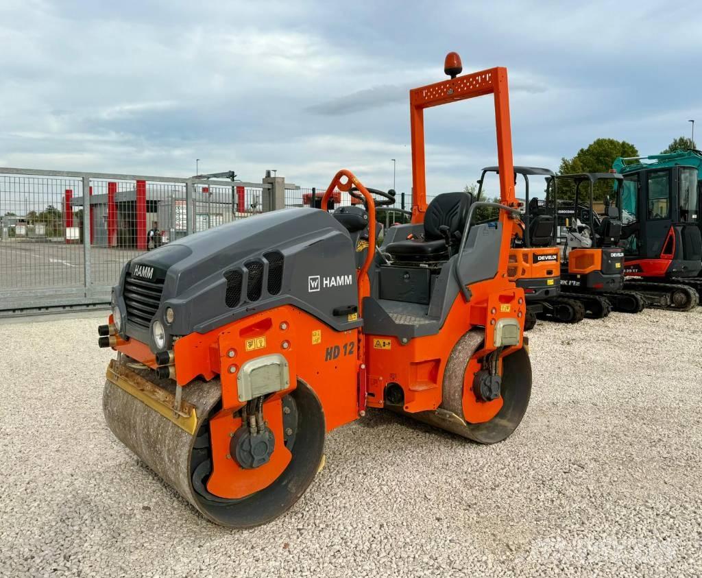 Hamm HD 12 트윈 드럼 롤러