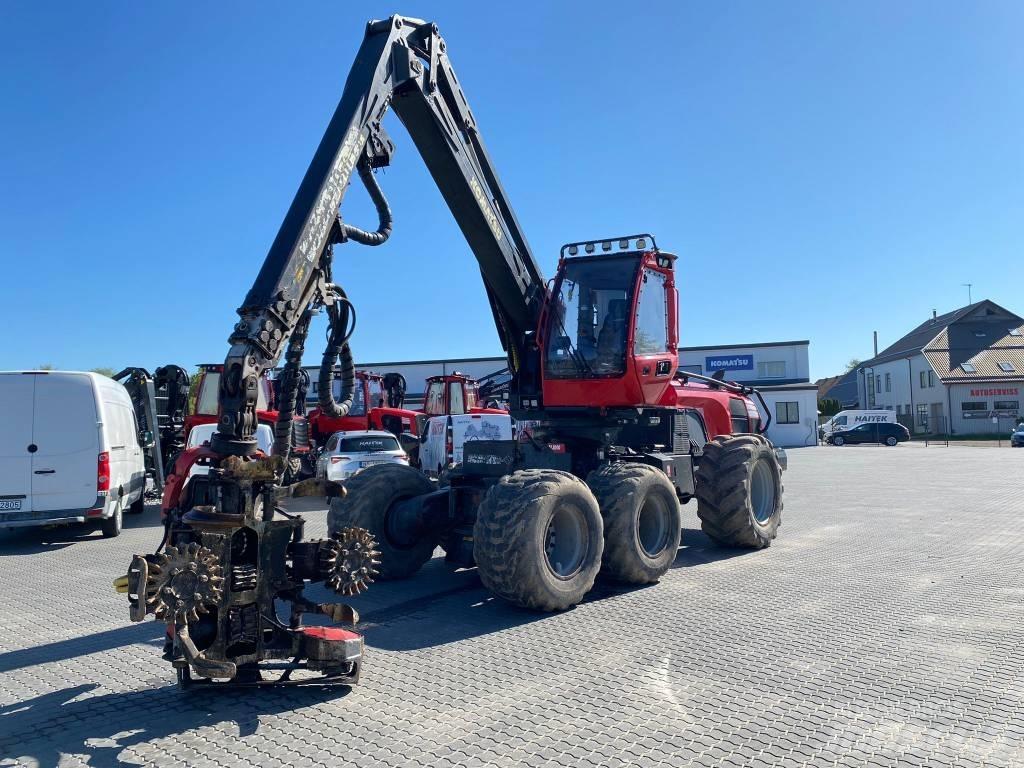 Komatsu 911 원목 하베스터
