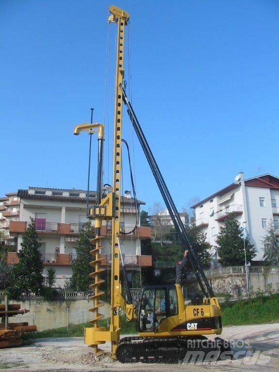 Tescar CF6 CFA 말뚝설치기