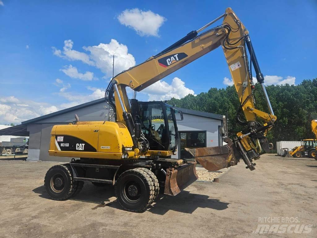 CAT M 316 D  휠 굴삭기