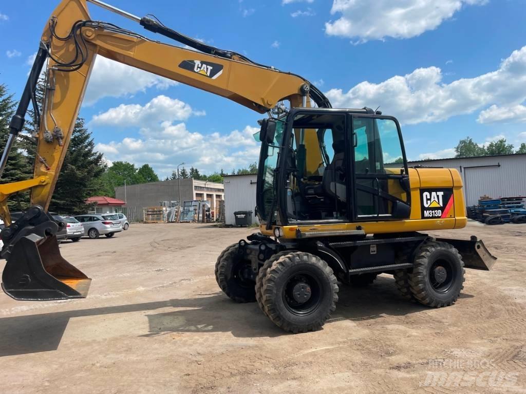 CAT M 313 D  휠 굴삭기