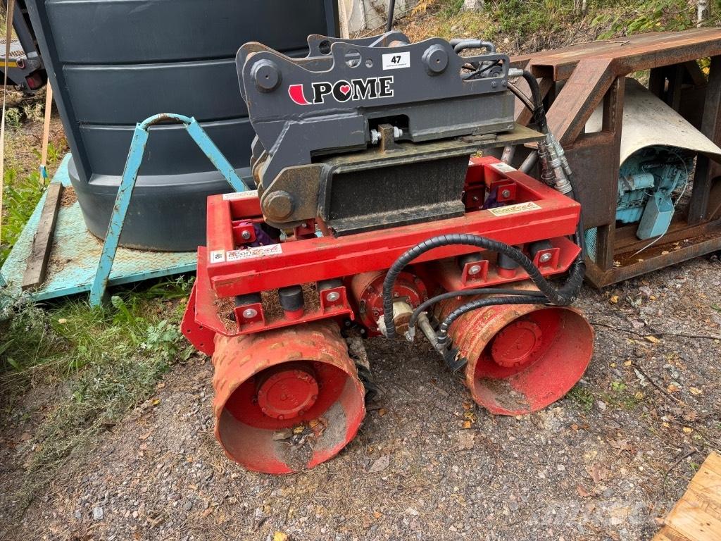  Econtech Valssijyrä 트윈 드럼 롤러