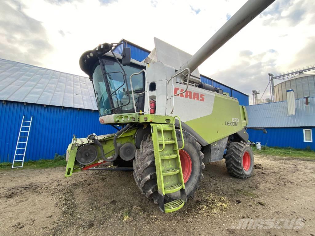 CLAAS Lexion 670 콤바인 수확기