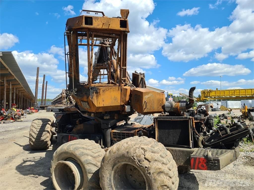 Valmet 801 combi 원목 하베스터