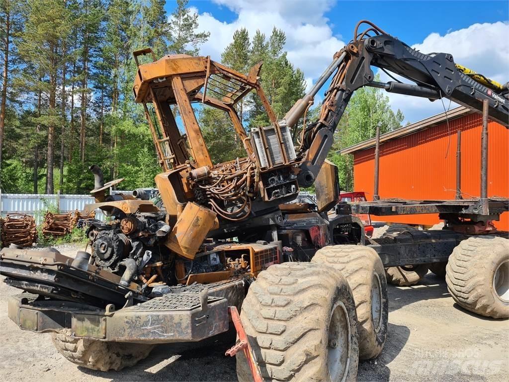 Valmet 801 combi 원목 하베스터