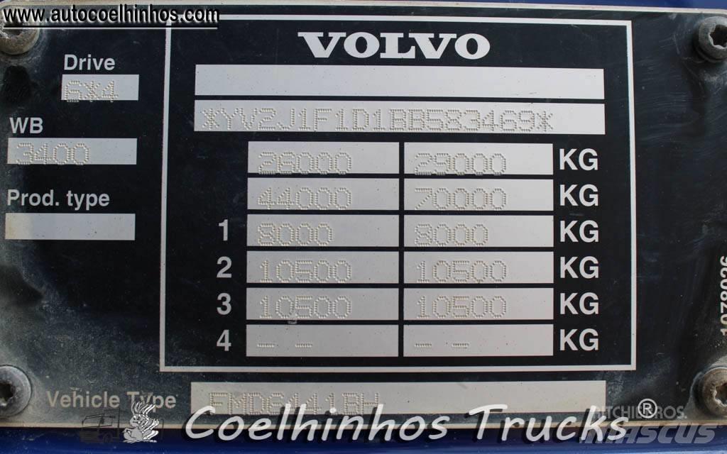 Volvo FMX 410  6x4 덤프 트럭