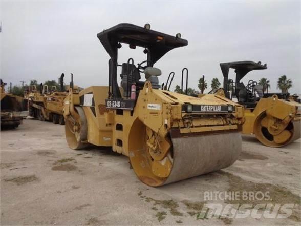 CAT CB-534DXW 싱글 드럼 롤러