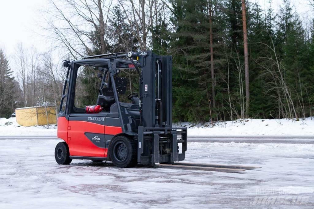 Linde E 50 전동 지게차