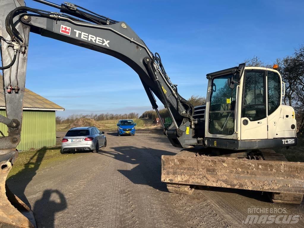 Terex TC 125 중형굴삭기 7톤-28톤