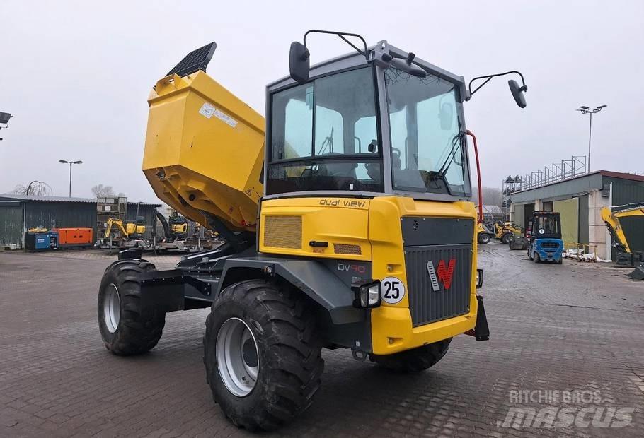 Wacker Neuson DV90 건설현장 덤프트럭