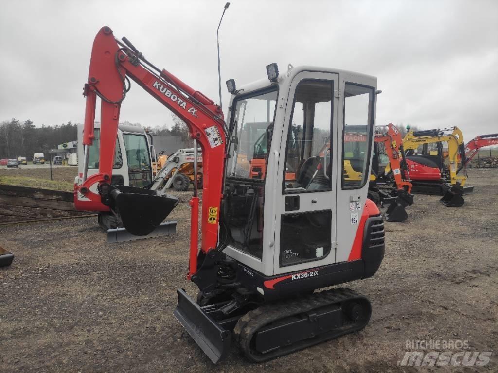 Kubota KX 36-2 alfa 소형 굴삭기 7톤 미만