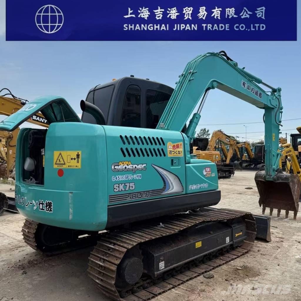 Kobelco SK 75 중형굴삭기 7톤-28톤