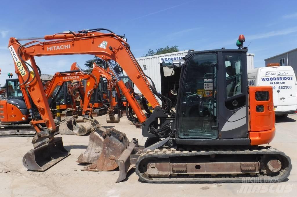 Hitachi ZX 85 US B-6 중형굴삭기 7톤-28톤