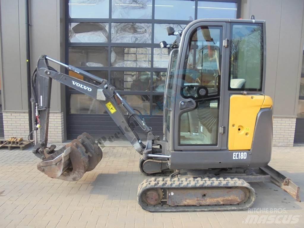 Volvo EC 18 D 소형 굴삭기 7톤 미만