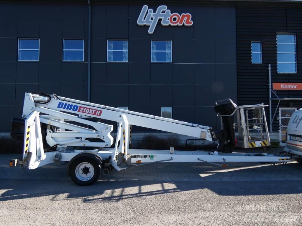 Dino 210 XT Skylift 트레일러 탑재 고소작업대
