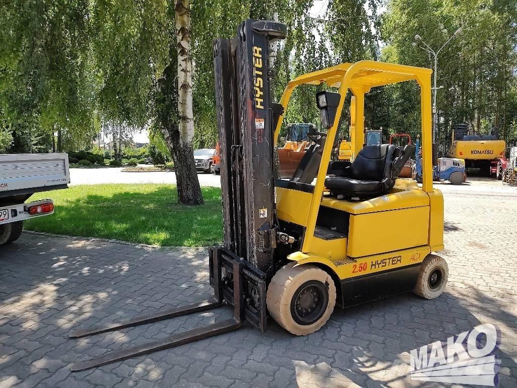 Hyster J 2.50 XM 전동 지게차