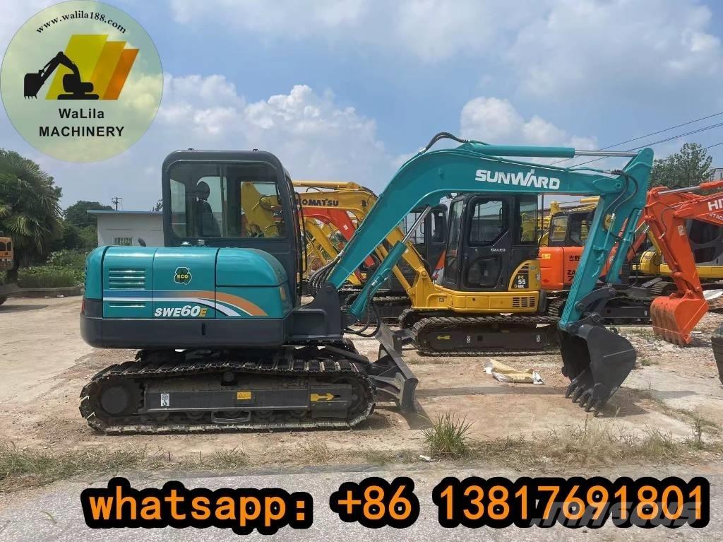 Sunward SWE 60 E 소형 굴삭기 7톤 미만
