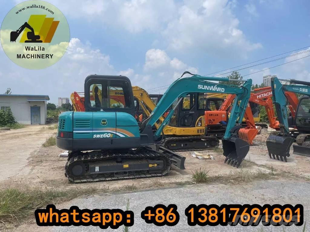 Sunward SWE 60 E 소형 굴삭기 7톤 미만