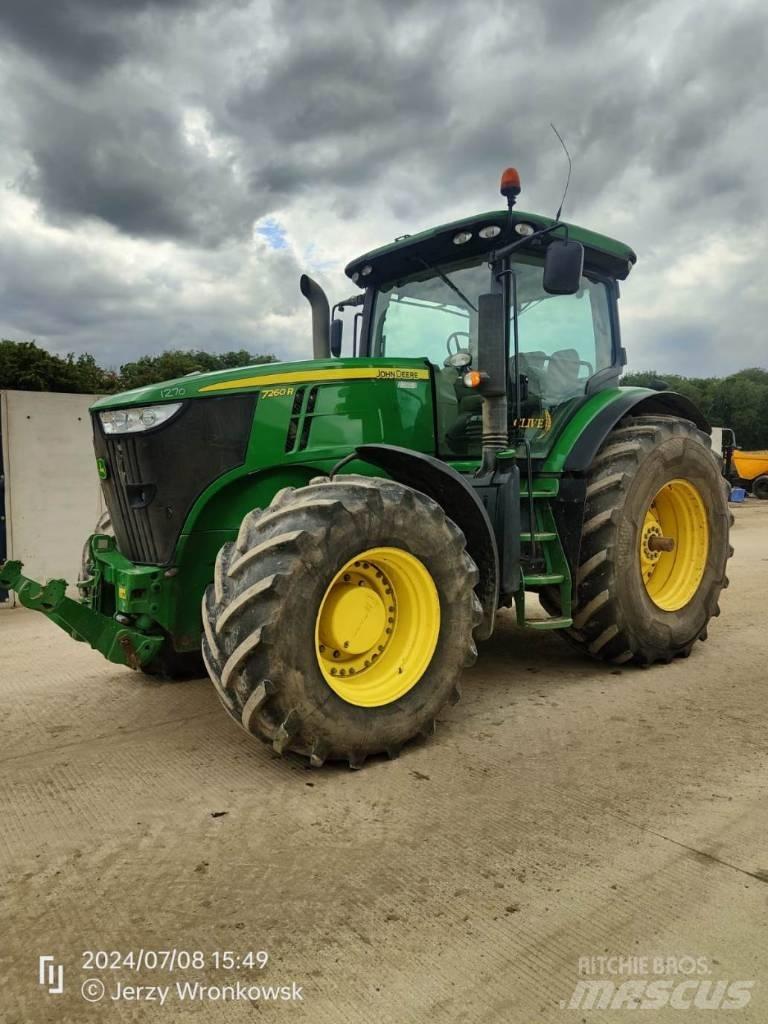 John Deere 7260 R 트랙터