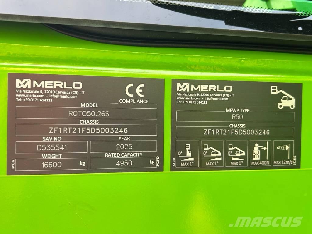 Merlo Roto 50.26 S 텔러 핸들러