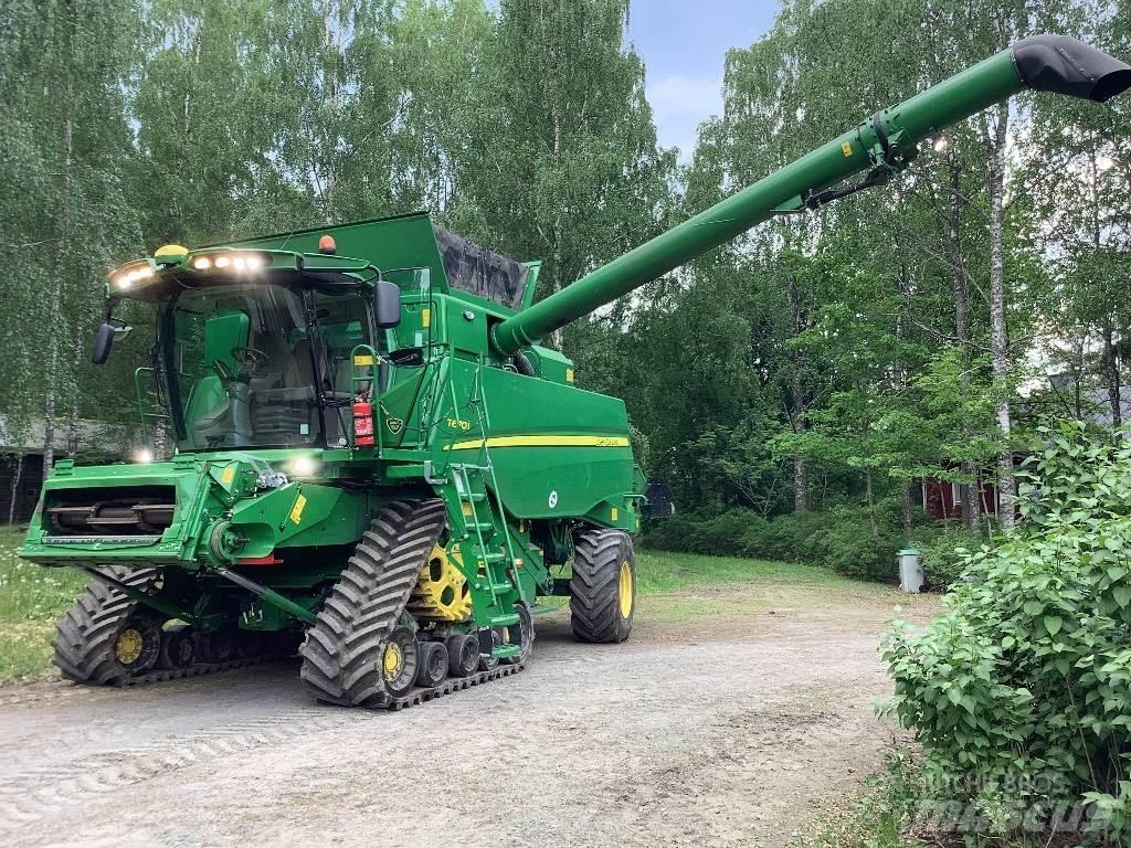 John Deere T 670 콤바인 수확기