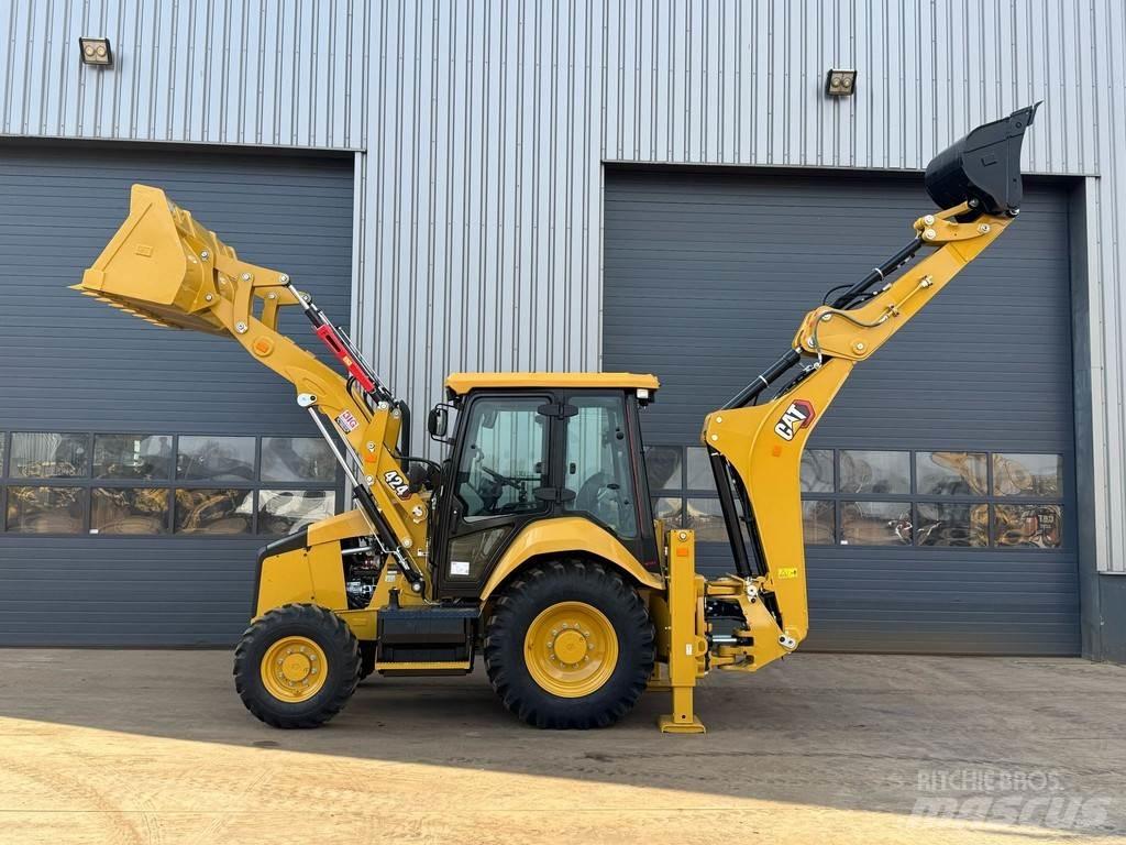 CAT 424 - 4WD / AC 백호로더
