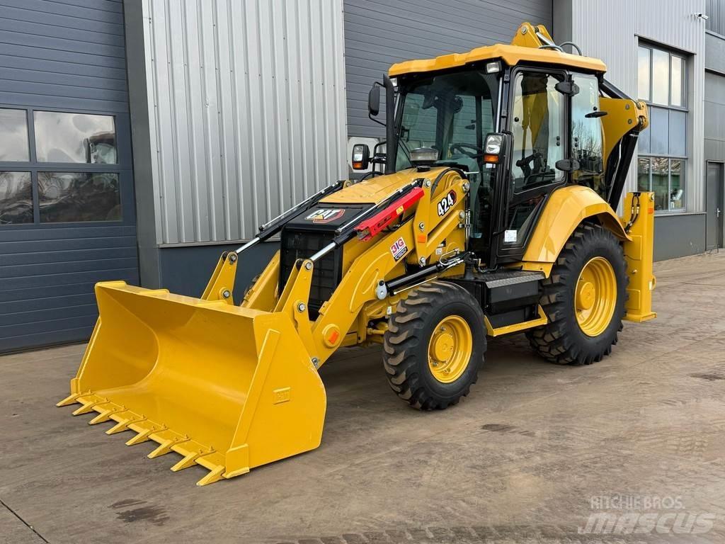 CAT 424 - 4WD / AC 백호로더