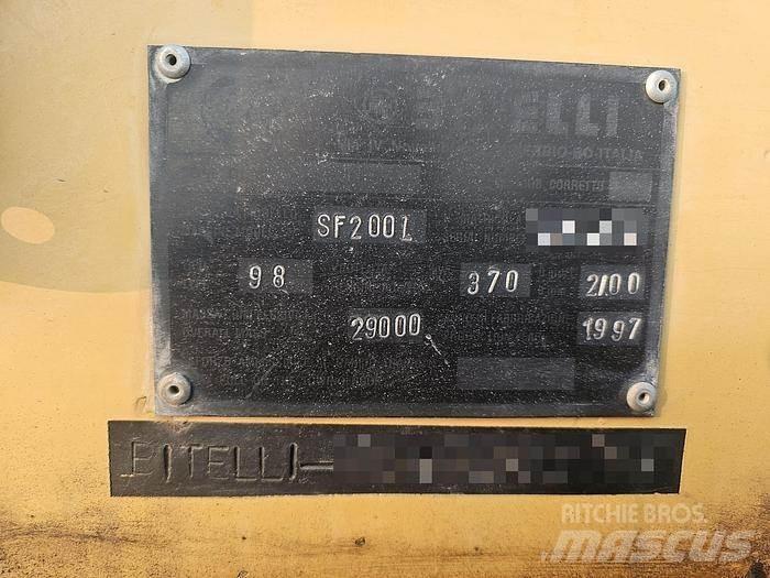 Bitelli SF200 아스팔트 포장장비