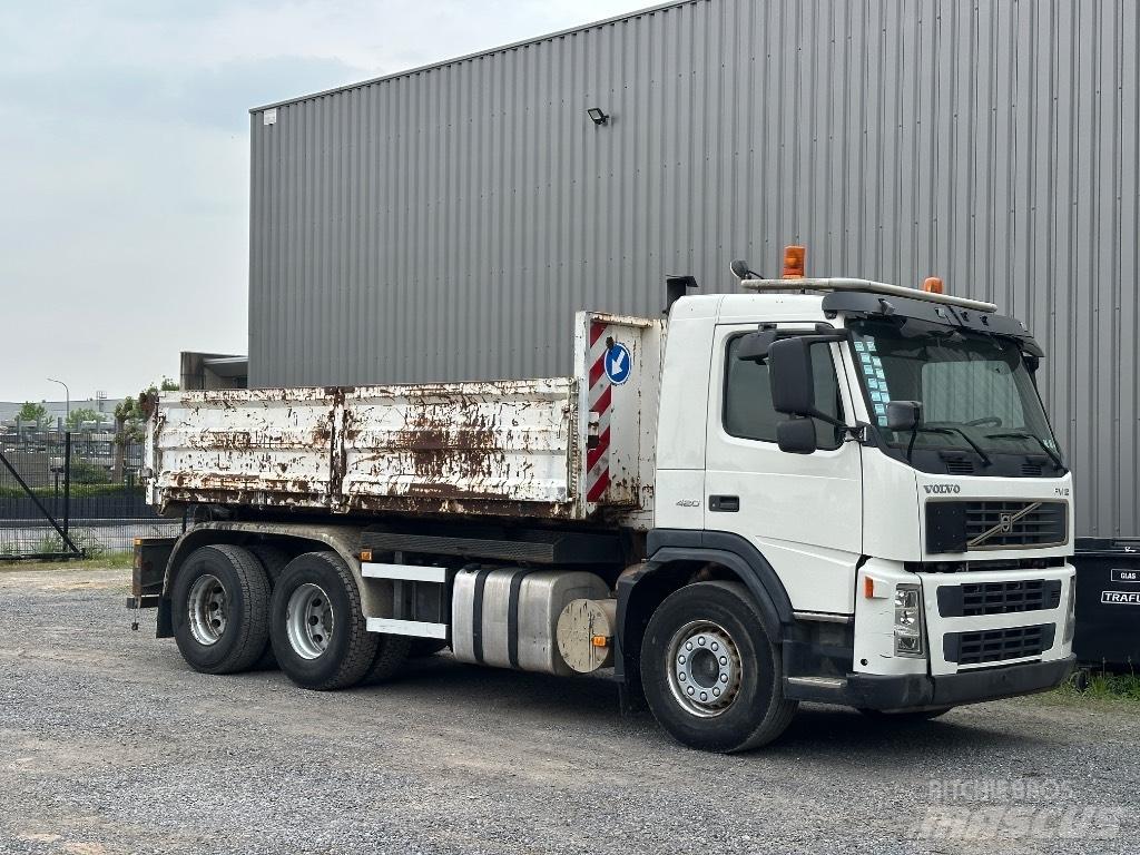 Volvo FM 12 420 훅 리프트 트럭