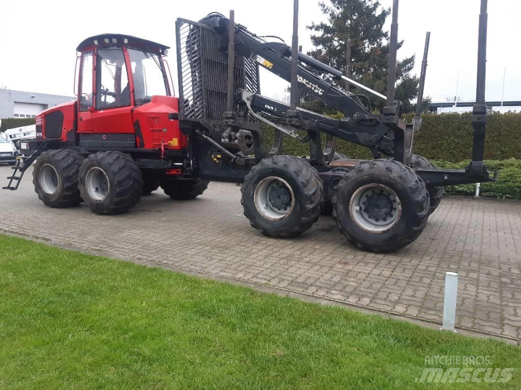 Komatsu 875 원목 포워더