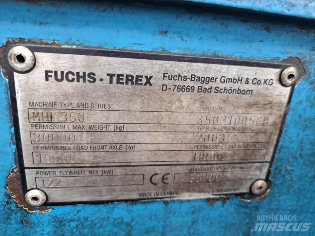 Fuchs MHL350C FQC 폐기물/산업 처리기