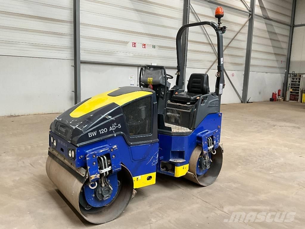 Bomag BW 120 AD-5 트윈 드럼 롤러