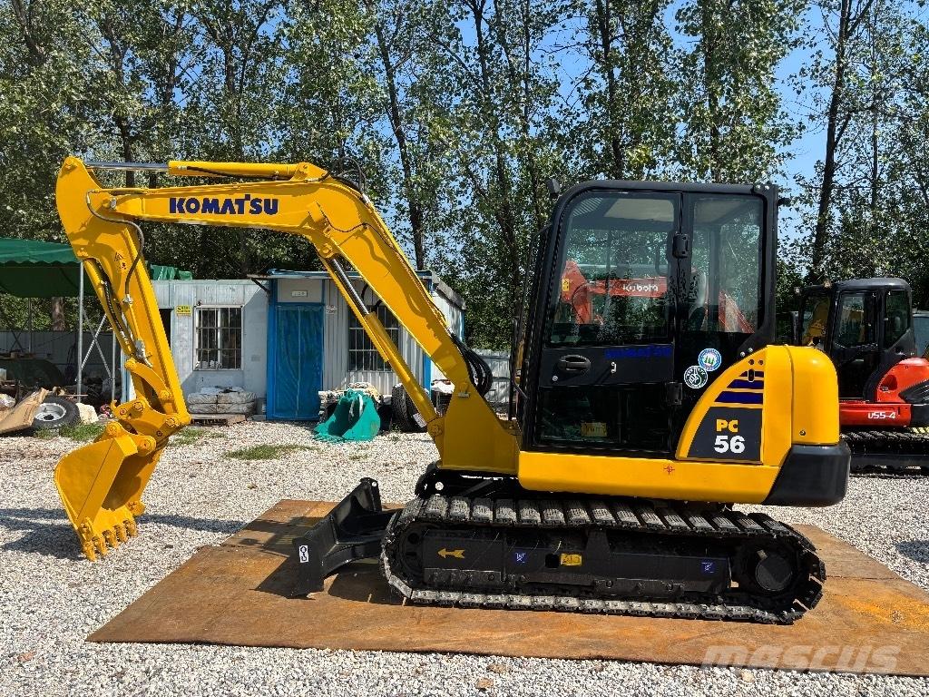 Komatsu PC 56-7 소형 굴삭기 7톤 미만