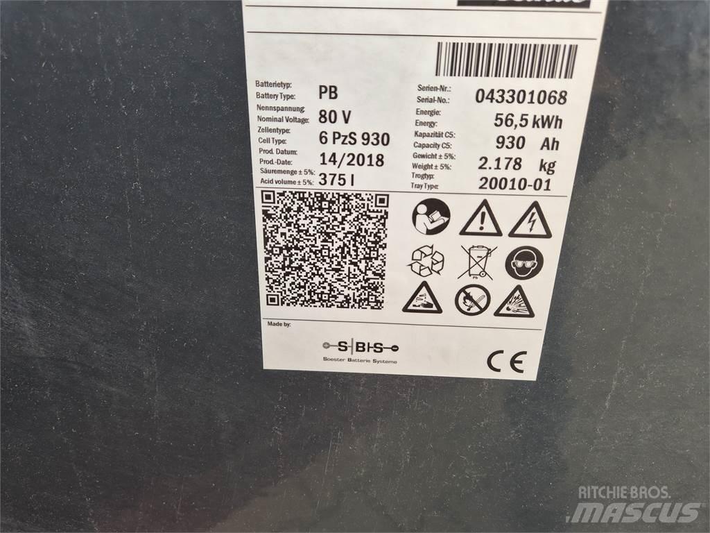 Linde E50HL 전동 지게차
