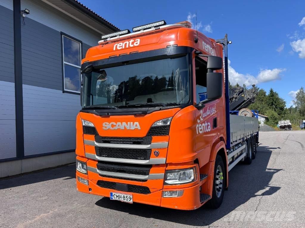 Scania G 410 크레인 트럭