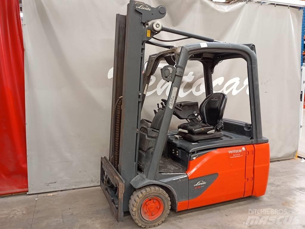 Linde E 16 전동 지게차