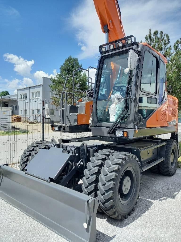 Doosan DX165WR-7K  휠 굴삭기