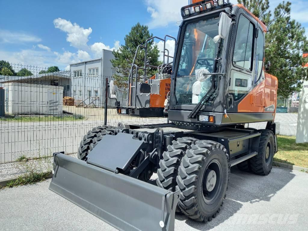 Doosan DX165WR-7K  휠 굴삭기