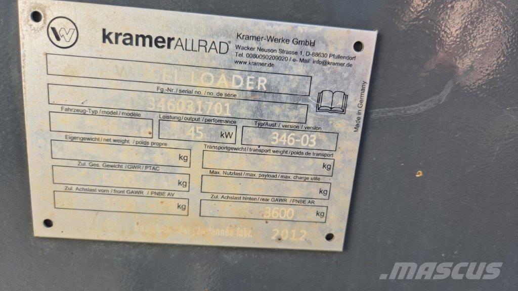 Kramer 750  휠로우더